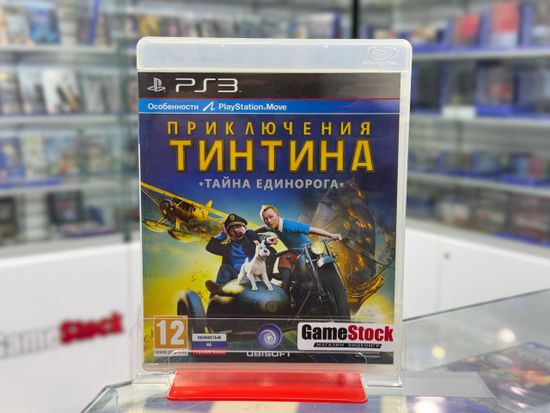 PS3 Приключения Тинтина: Тайна Единорога Б/У (Полностью на русском языке) BLES-01464