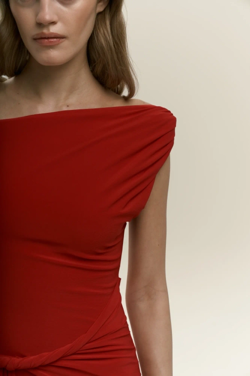 Платье перекрут