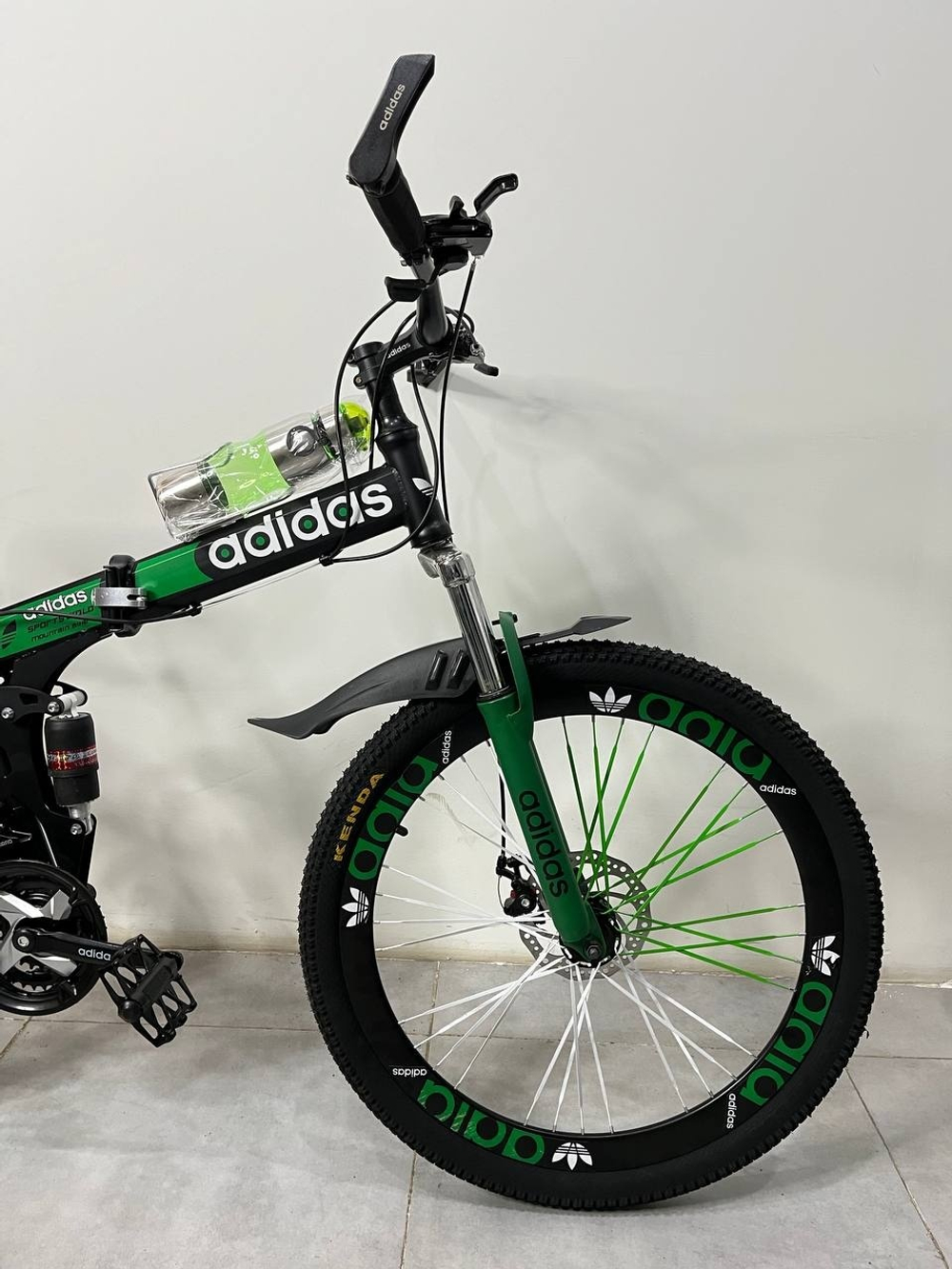 Велосипед S-MAKER S-MAKER M 124-27 Складной 24 дюйм 2024 зеленый