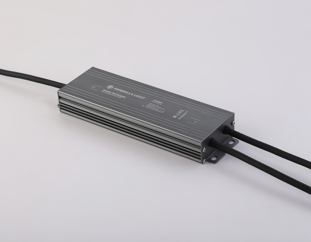 Блок питания для светодиодной ленты 12V 200W 16,7A IP67 185-260V 220*65*28 GS9865