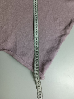 Толстовка ХАКАМА ассиметричная пыльно-розовая 46 размер