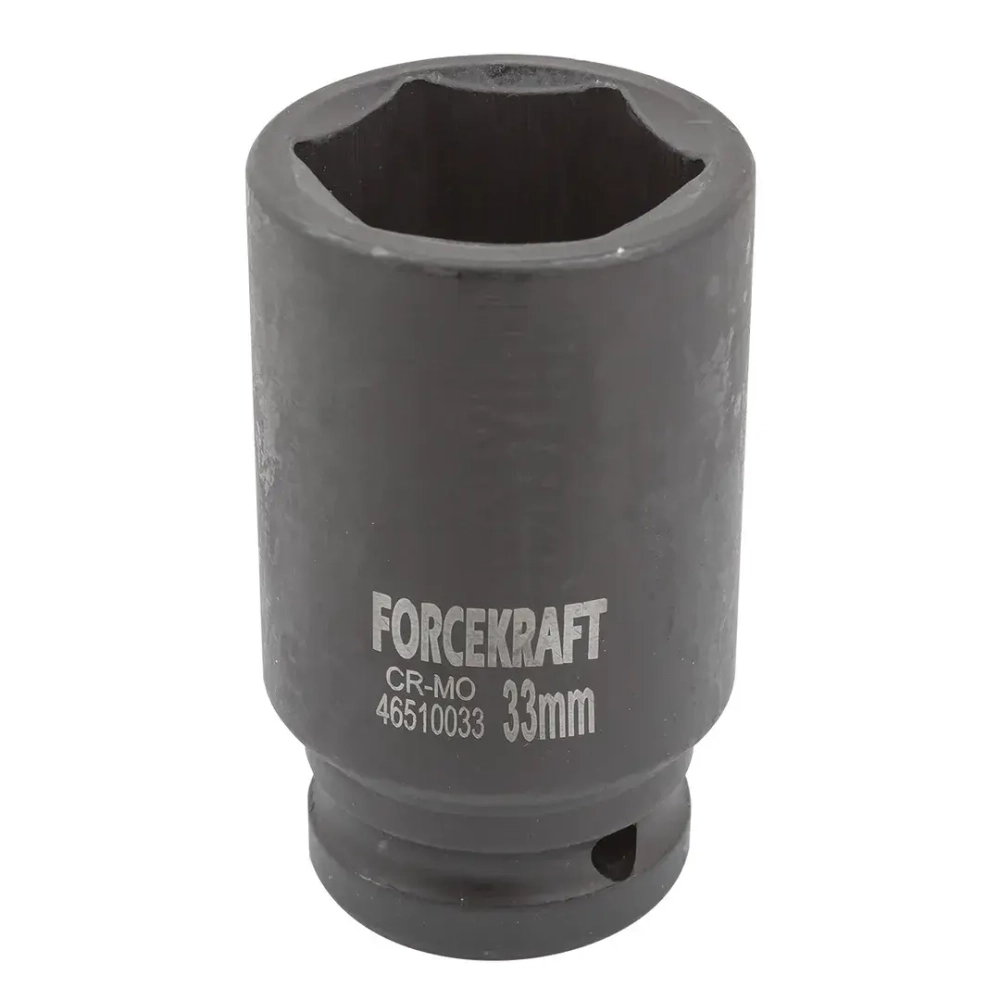 Головка ударная глубокая 3/4'', 33мм (6гр.) FORCEKRAFT FK-46510033