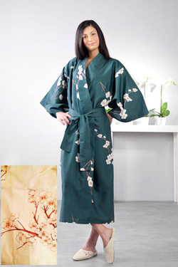 Халат-кимоно Mirabello Floralie песочный