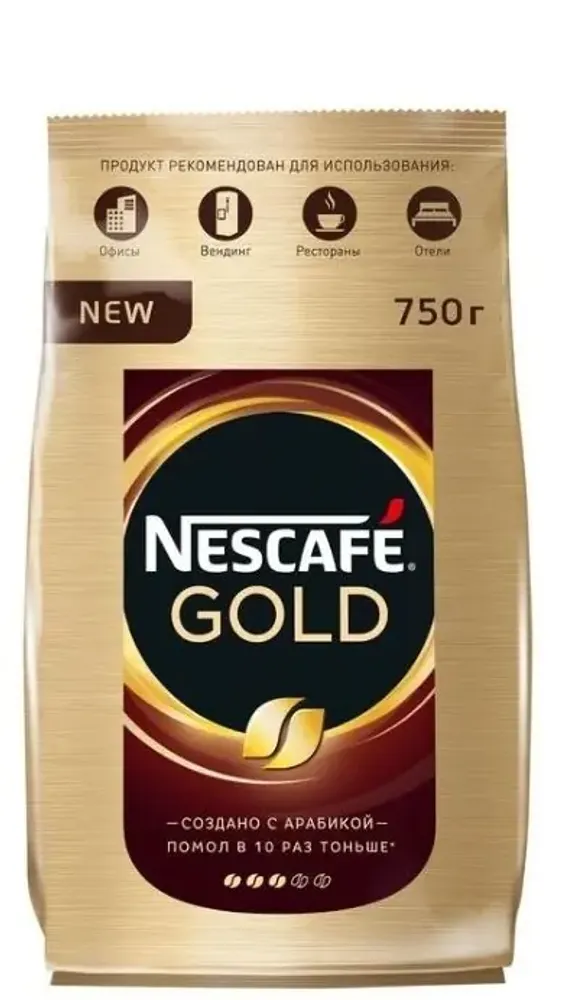 Нескафе Голд ("Nescafe Gold") растворимый 750 гр. Нескафе Голд ("Nescafe Gold") растворимый 750 гр.