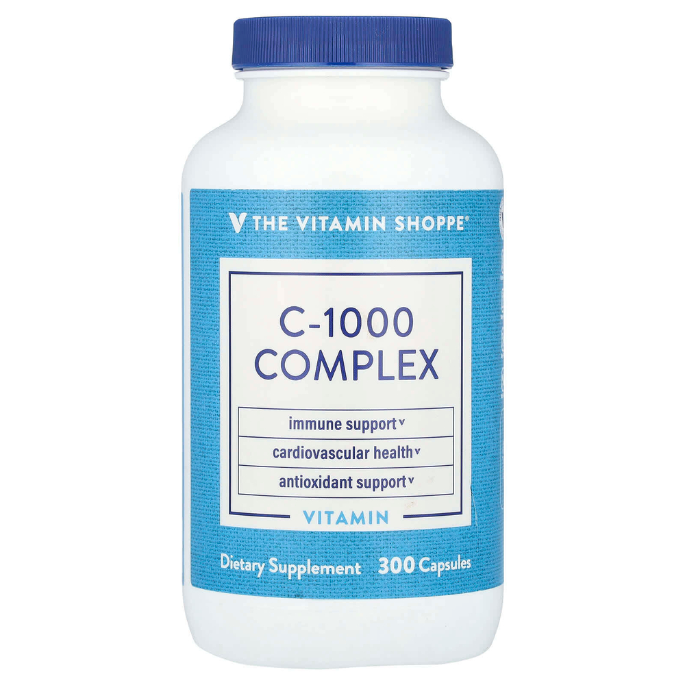 The Vitamin Shoppe, Комплекс C-1000, 300 капсул