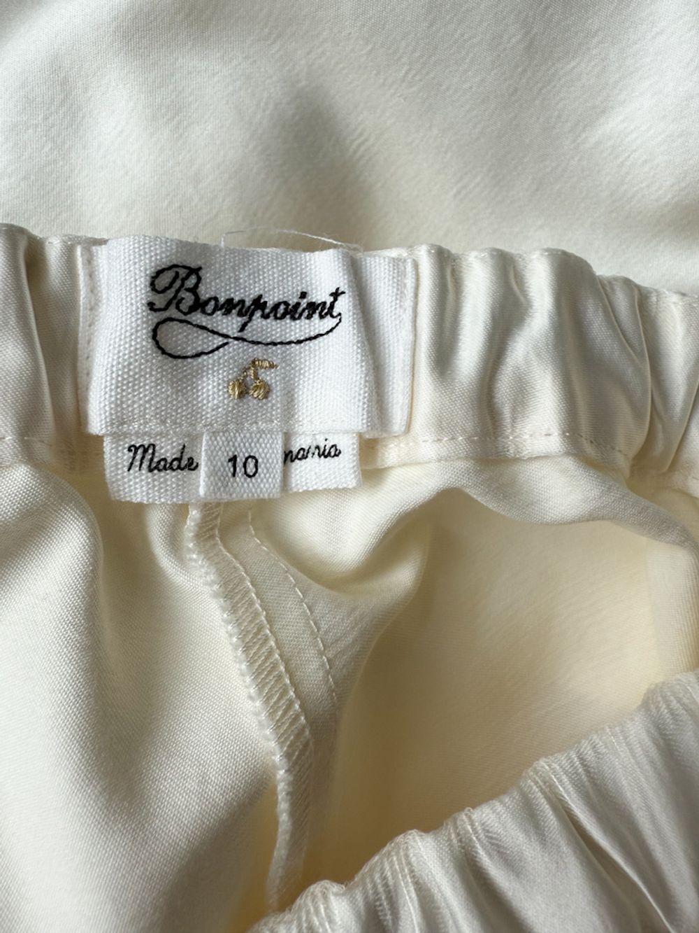 Атласные брюки Bonpoint, 140