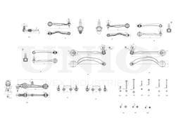 Комплект деталей передней подвески UNIO SSP-40184