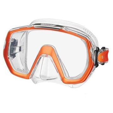 Маска TUSA Freedom Elite прозрачный/оранжевый