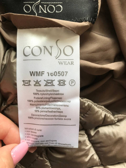 Куртка Conso wear зимняя, визуально на 42 размер