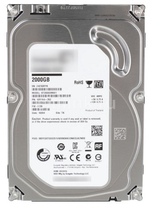 Жёсткий диск HDD 2TБ (3,5")