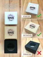 Наклейка стикер прозрачная круглая 40 мм 150 шт "Спасибо за заказ"