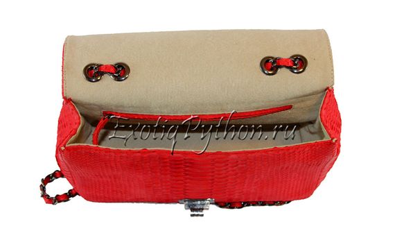 Клатч из кожи питона CL-15