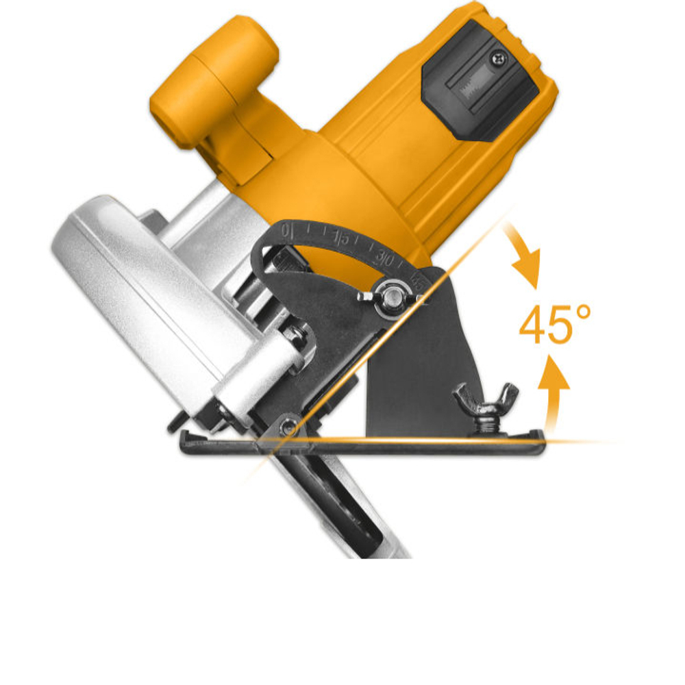 Циркулярная пила INGCO CS18538 INDUSTRIAL 185х20 мм 1,4 кВт
