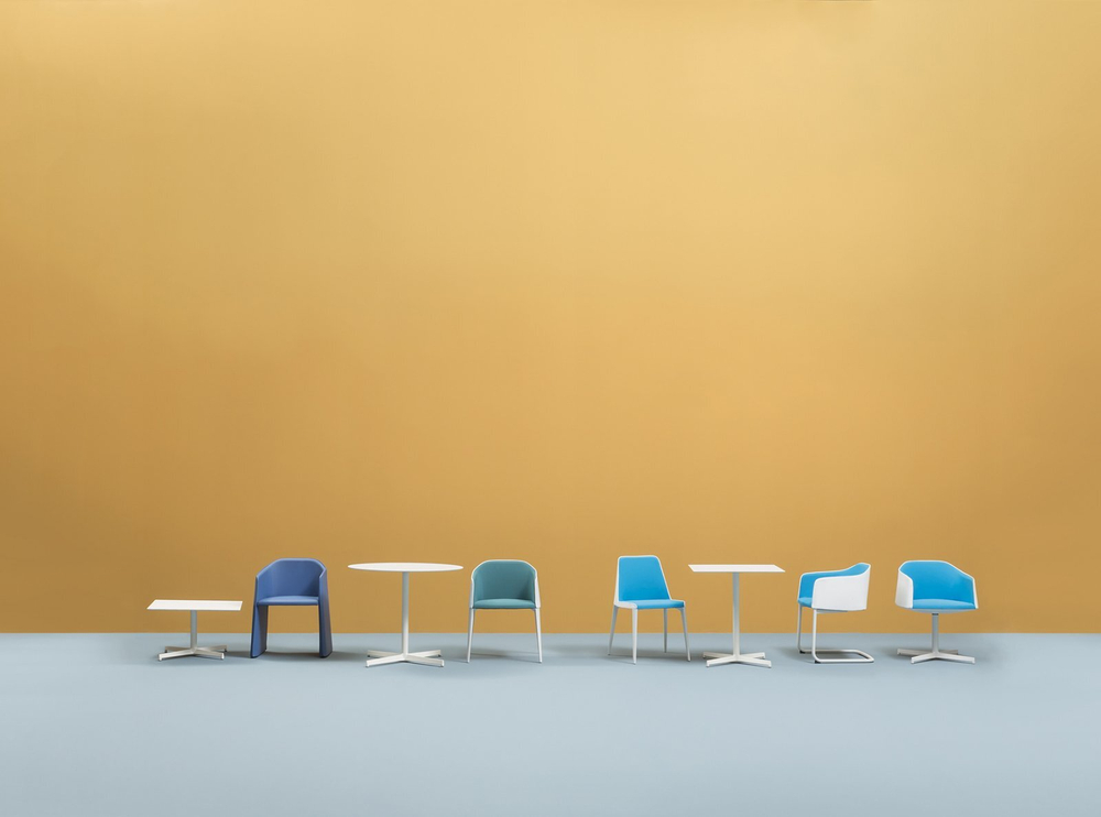 Подстолье металлическое Pedrali Laja, черный