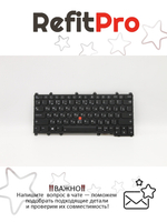 Клавиатура для Ноутбука Lenovo LenovoThinkPad X380 / Yoga X380 с подсветкой, раскладка - русская, черная (01HW637)