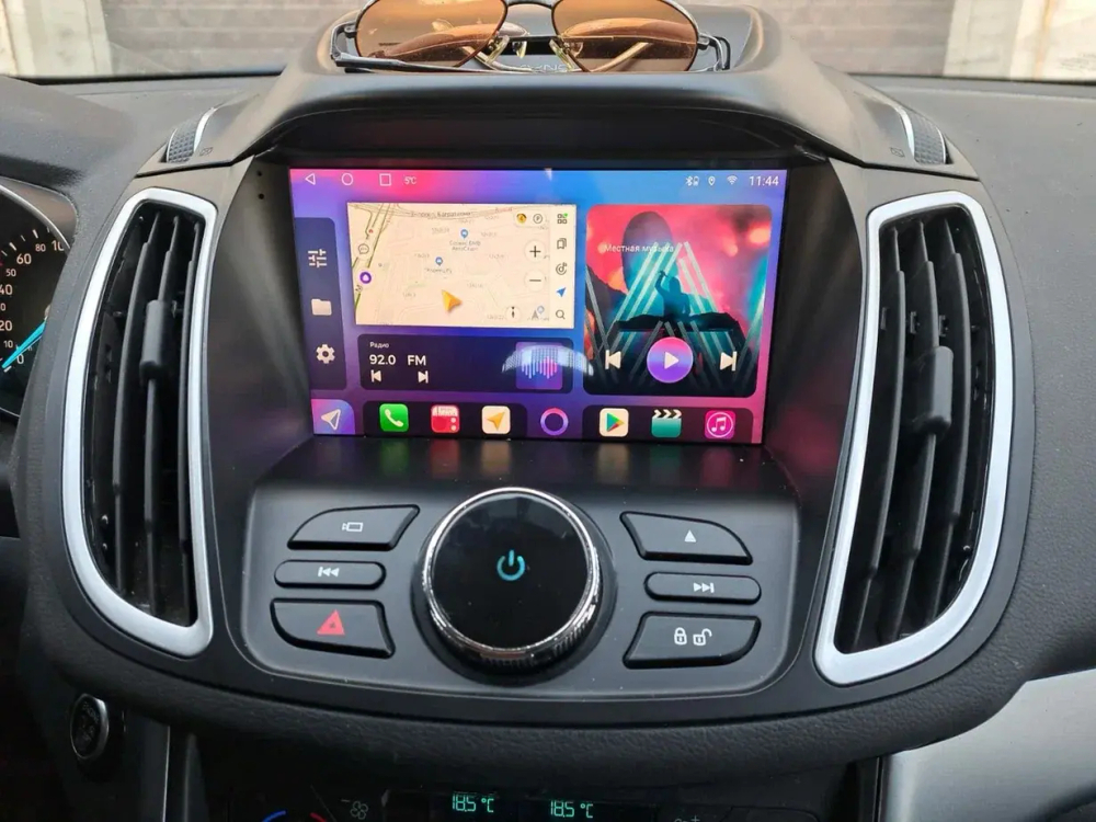 Магнитола для Ford Kuga 2 2012-2019 (без SYNC 3) - Carmedia SF-9203-1 Android 12, TS10, CarPlay, 4G SIM-слот