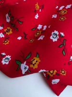 Ткань для шитья штапель вискоза принт