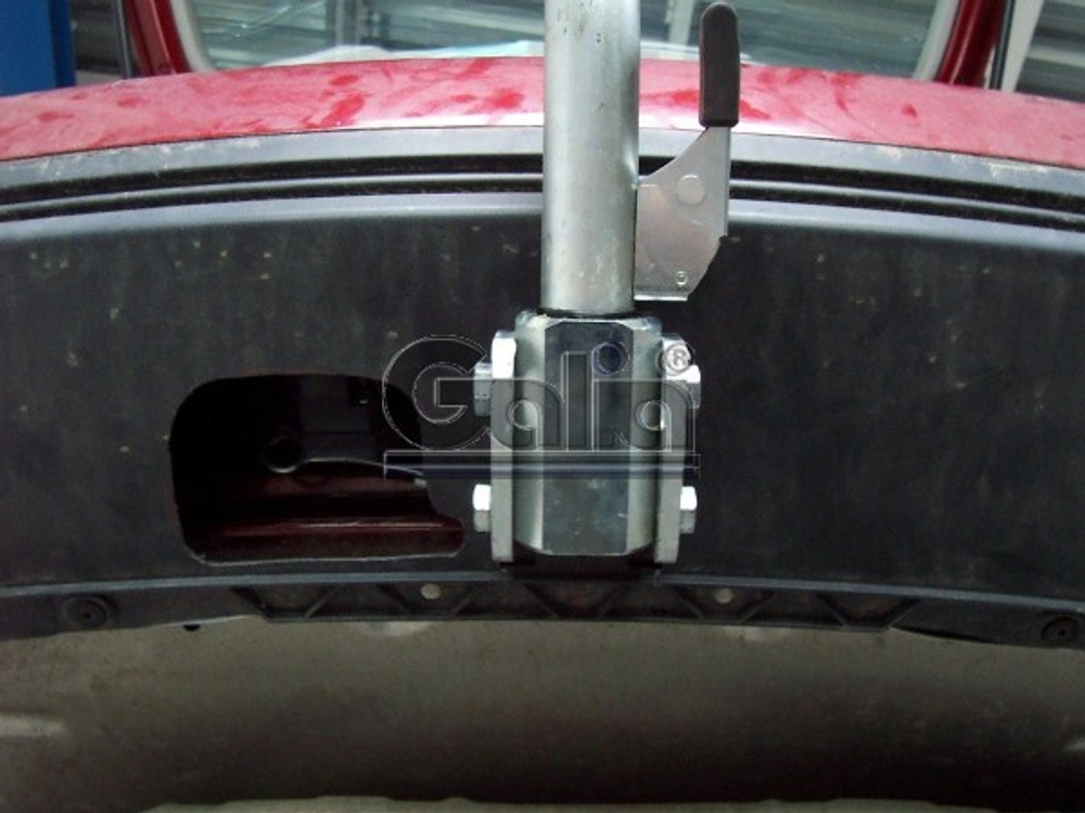 Фаркоп оцинкованный Galia V065A для Volkswagen Touran 2002-2015(паспорт и сертификат в комплекте)(без электрики)