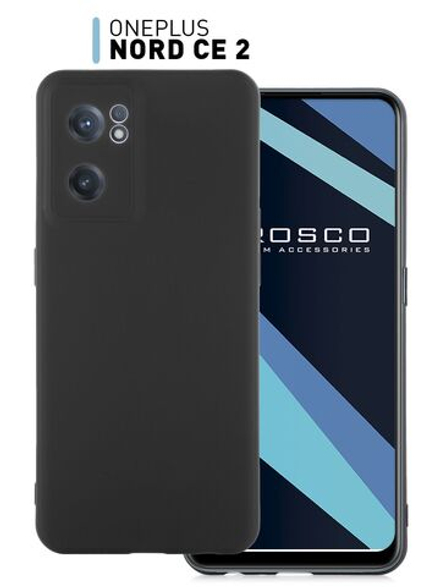 Чехол ROSCO для OnePlus Nord CE 2 5G оптом (арт. ONEPLUS-NORDCE2-COLOURFUL-BLACK)
