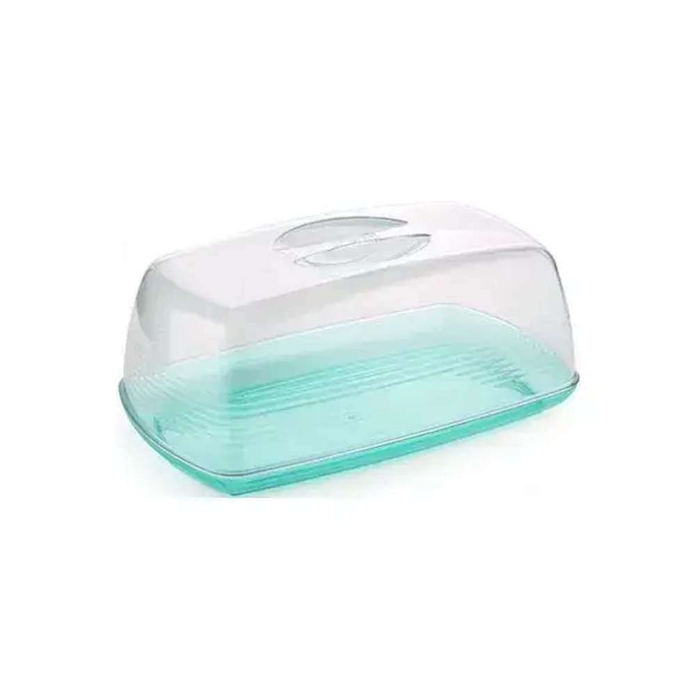 Хлебница настольная Fresh Мята полупрозрачный