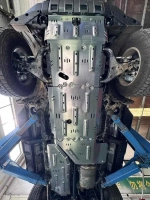 Защита днища 8мм для Toyota Land Cruiser Prado 250 LC250 2024