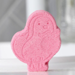 Бомбочка для ванны «Авокадинка» с ароматом малины - 110 гр.