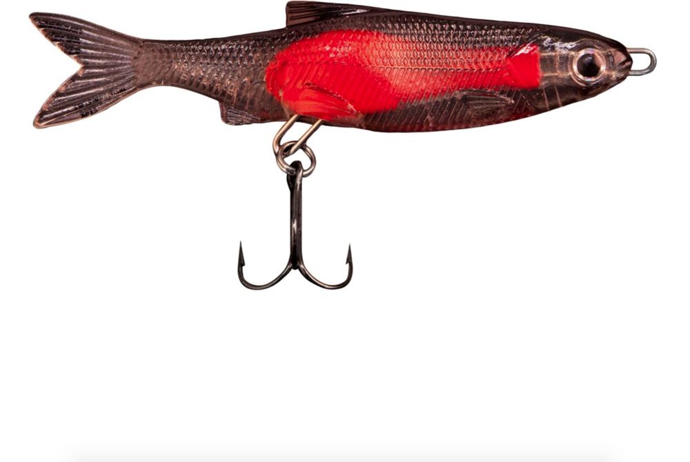 Блесна Wake Soft Spoon 10cm/16g Transparent Blue Silver