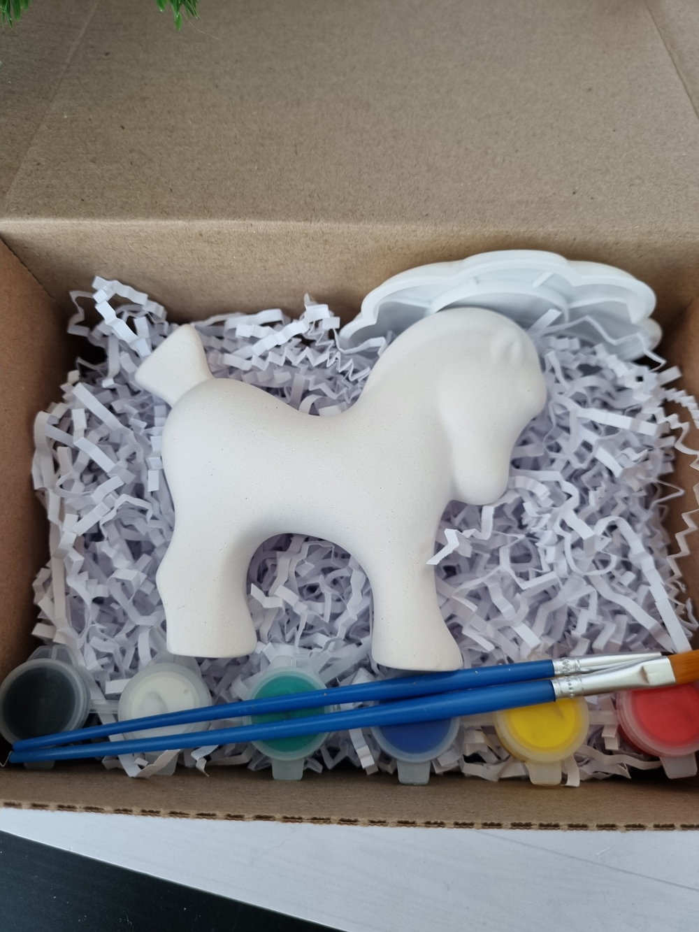 Набор для росписи с фарфоровой лошадкой