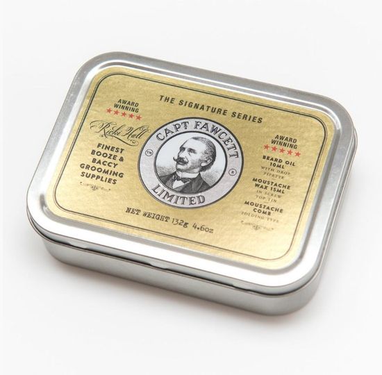 Подарочный набор Captain Fawcett Ricki Hall Booze & Baccy Grooming Survival Kit
