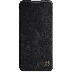 Чехол книжка от Nillkin серии Qin Leather для телефона OnePlus 9R, черный цвет