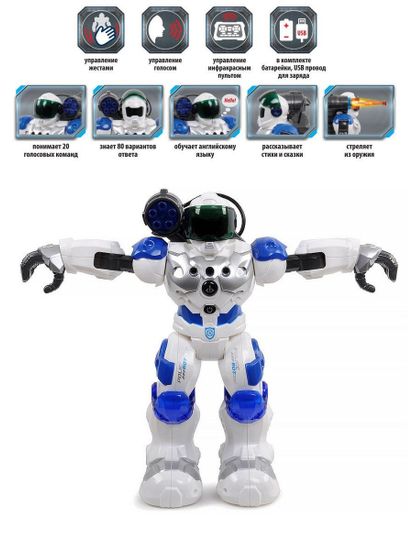 ИНТЕРАКТИВНЫЙ РОБОТ ДРОН BEBOY IT103836 НА ГОЛОСОВОМ УПРАВЛЕНИИ
