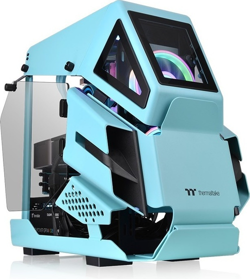Корпус Thermaltake AH T200 CA-1R4-00SBWN-00 зеленый