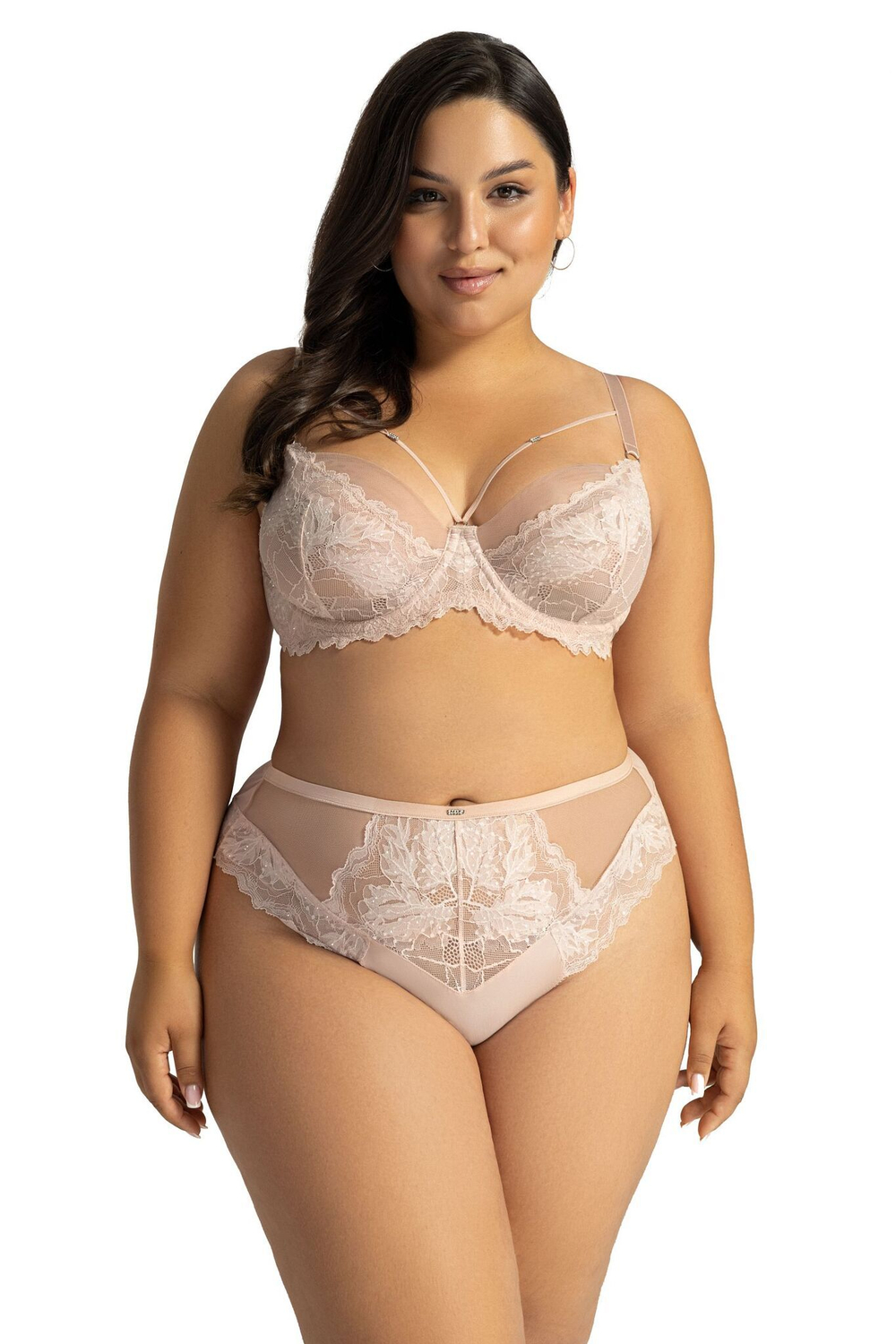 Трусики-слипы со средней линией талии Fiesta (Размер: XXL) (Цвет: пудровый)