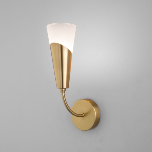 Настенный светильник Eurosvet Rhyton 60167/1 латунь