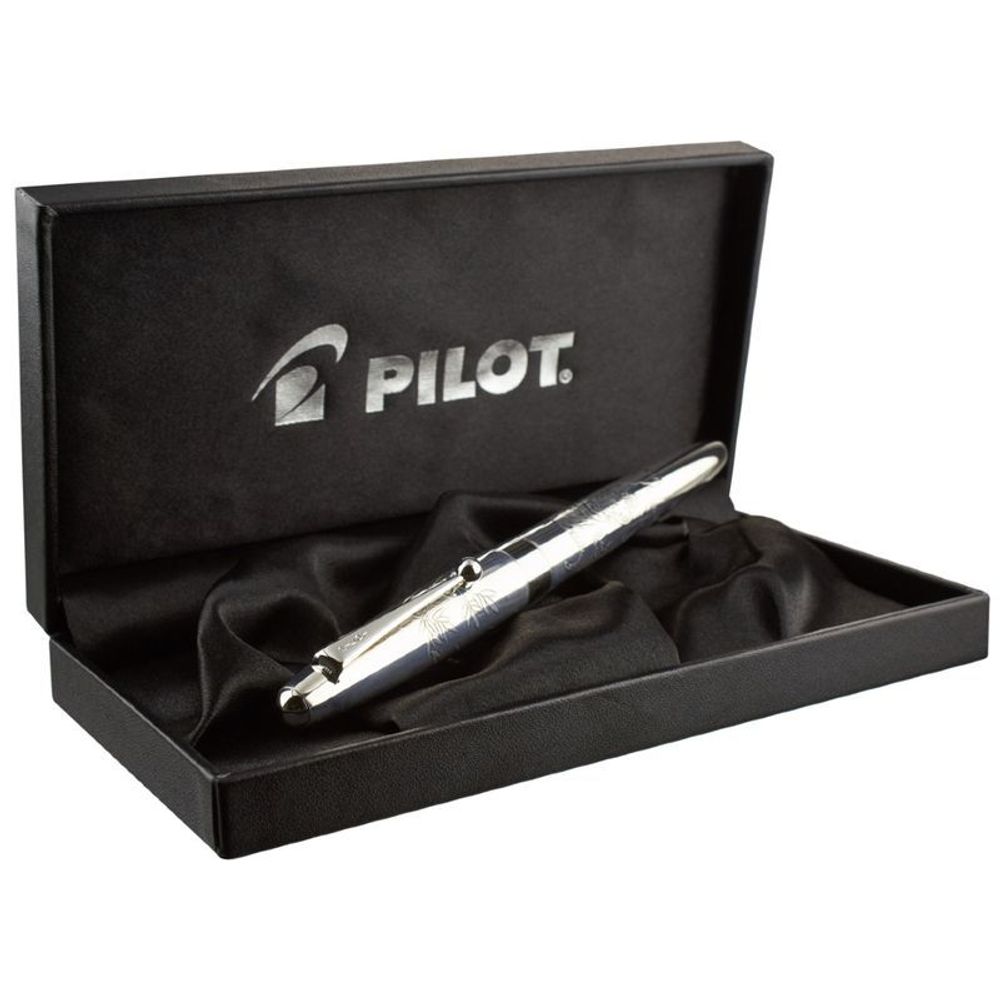 Перьевая ручка Pilot Silver Tiger перо F (FKN-70SR-TR-F)