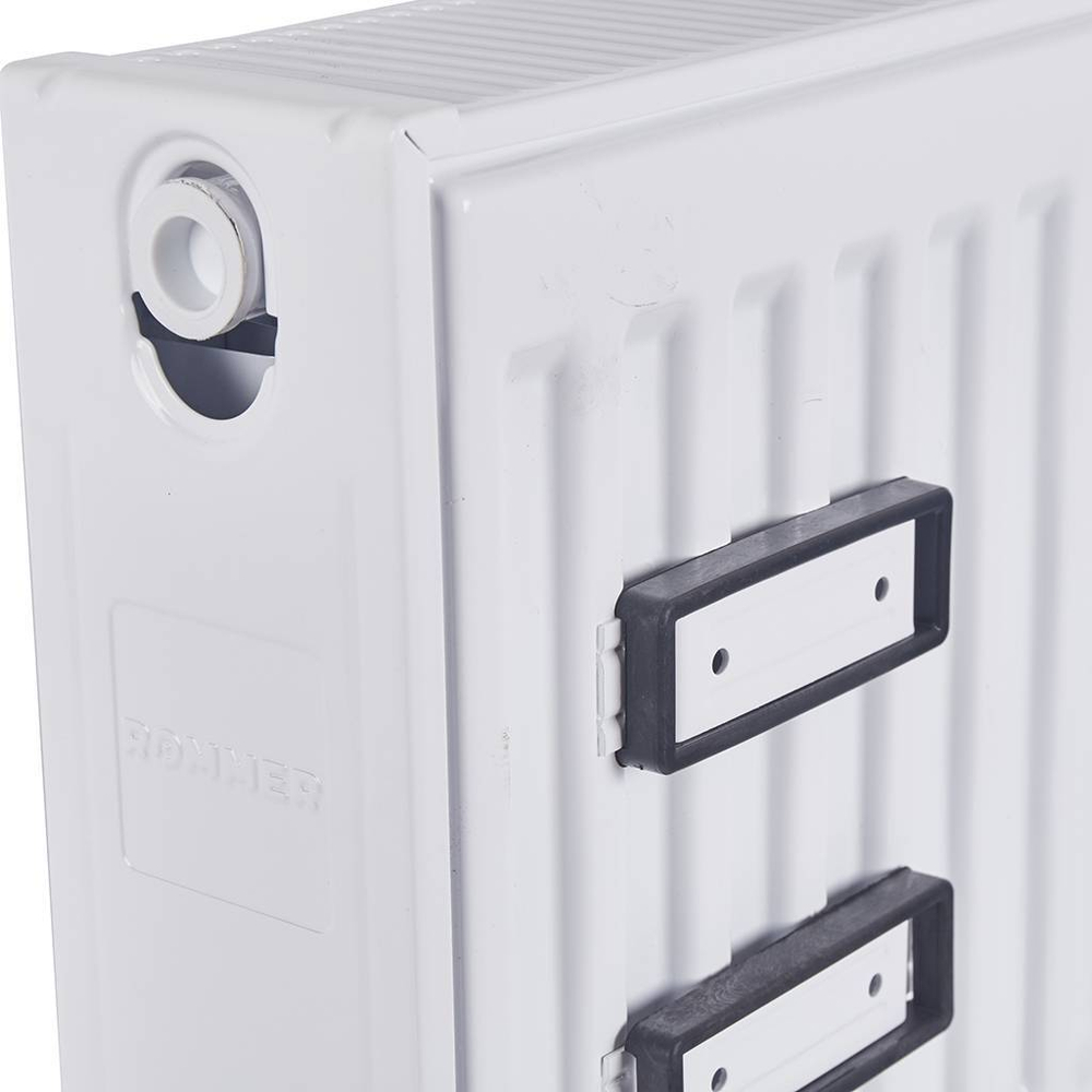 Радиатор панельный профильный ROMMER Compact тип 21 - 500x1600 мм (подкл.боковое, белый)