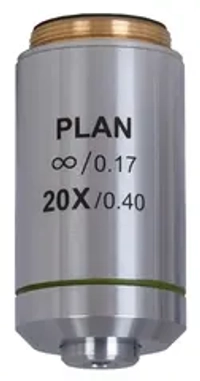 Объектив планахроматический Levenhuk MED 20x/беск