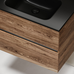 Тумба подвесная под раковину Sancos Urban, дуб чарльстон 690х450х550