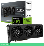 Видеокарта ASUS Prime GeForce RTX 5060 OC 8GB GDDR7 (90YV0N10-M0NA00)