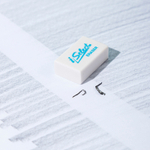 Ластик DELI " i Select", прямоугольный, белый (26х17х9 мм)