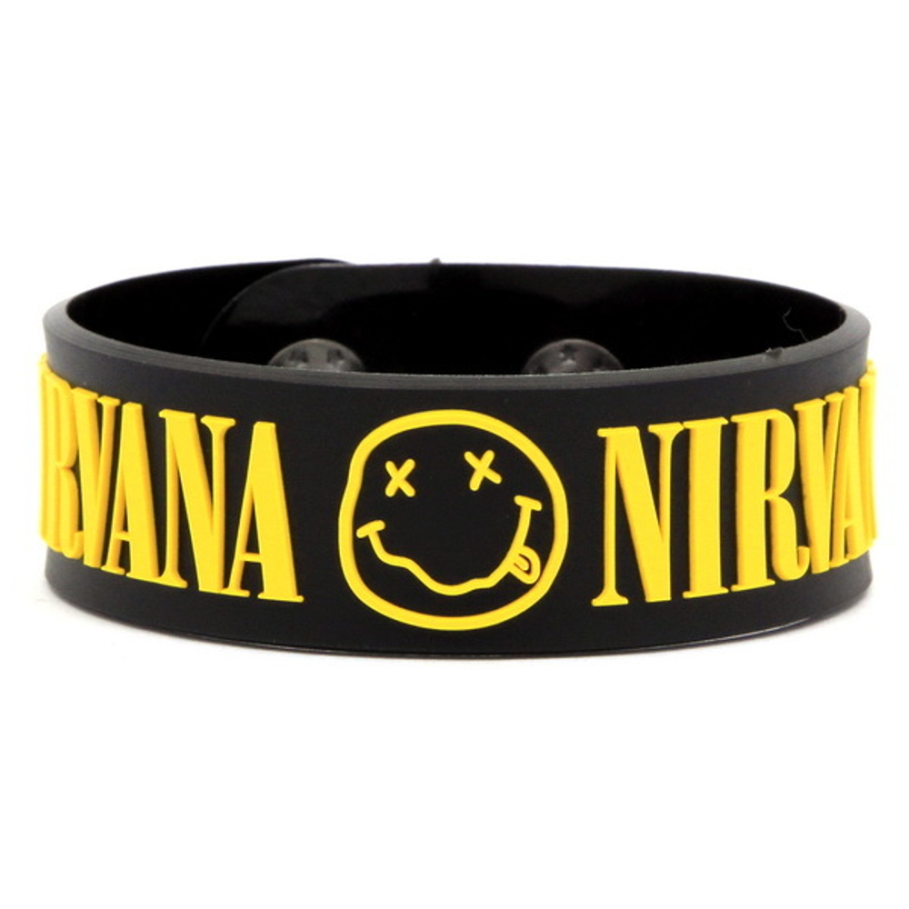 Браслет Nirvana надпись+лого