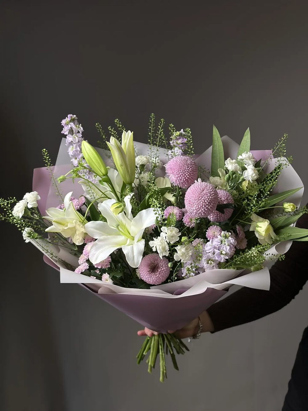 Авторский букет «Аромат вечера»