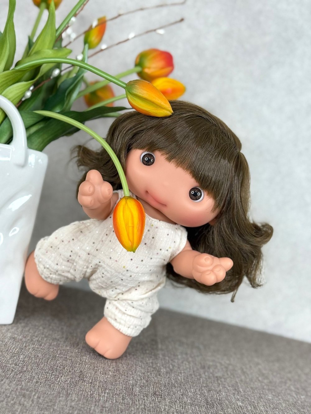 Кукла Пупс Marina and Pau 25 cм Piu (M1409K4)