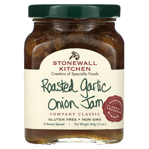 Stonewall Kitchen, джем из жареного чеснока и лука, 369 г (13 унций)