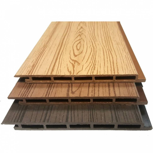 Доска ДПК для террасы шовная 18х140x3000мм Holzhof Коричневый