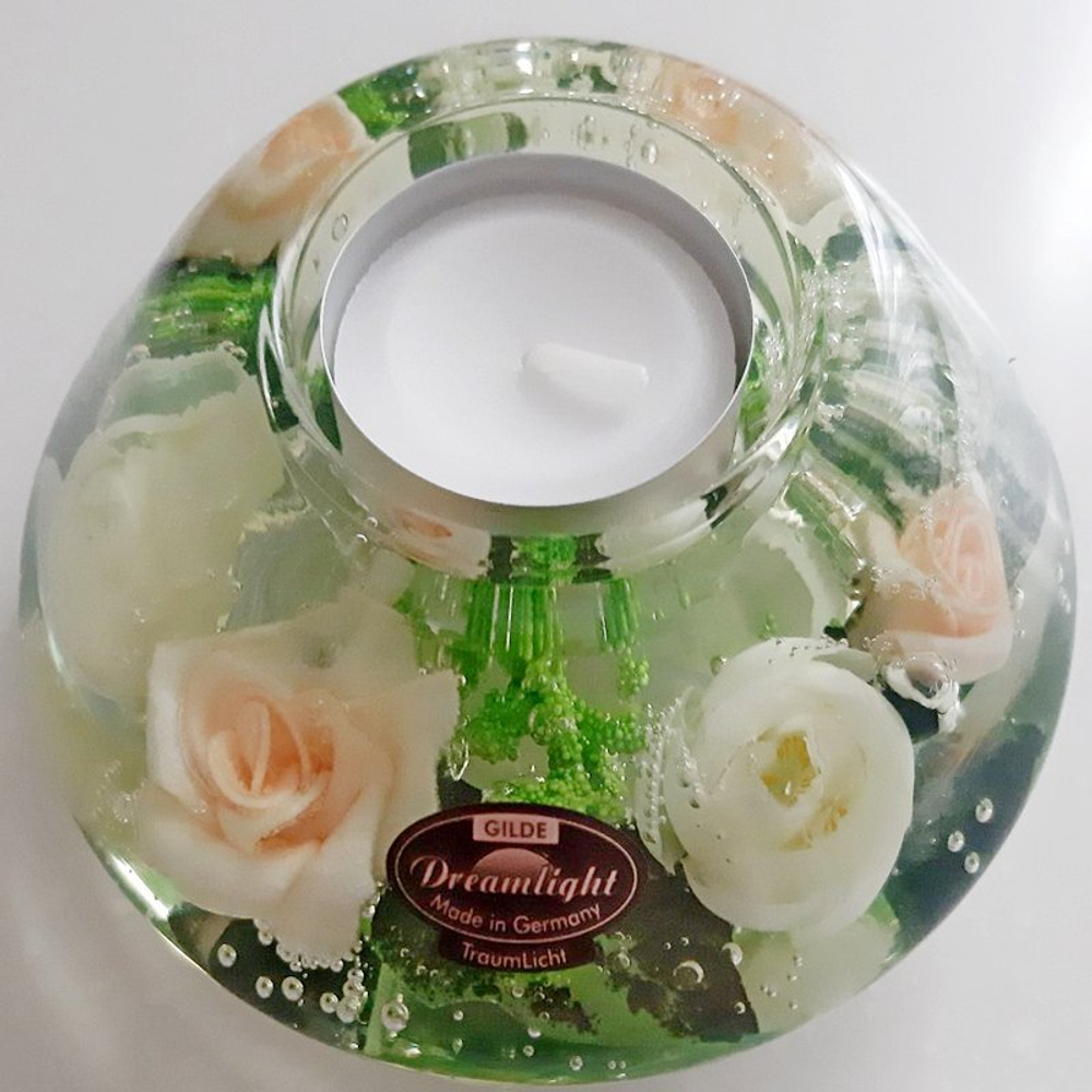 Подсвечник "Dreamlight" со свечой, 5*11см, в подарочной упаковке, Германия.