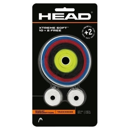 Аксессуары для тенниса Намотка овергрип HEAD XTREME SOFT (1 уп. 12 шт.) .