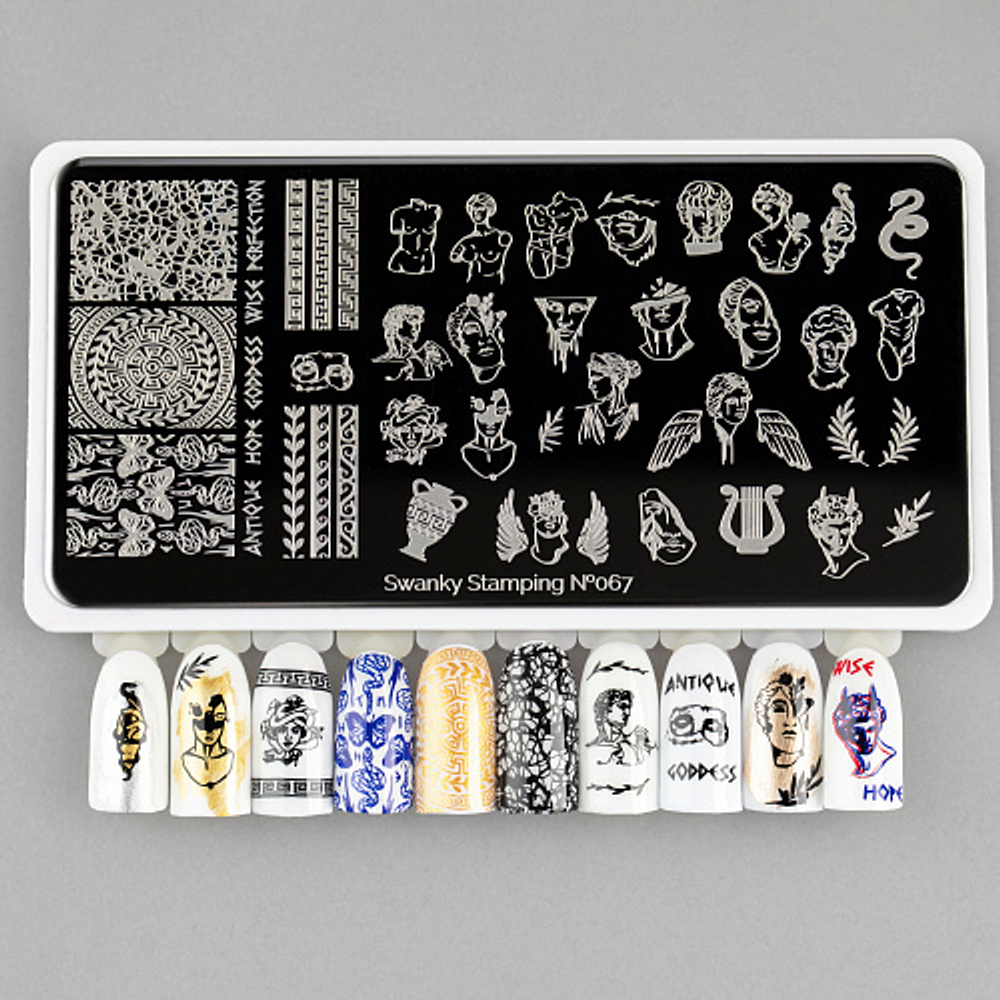 Пластина Swanky Stamping 067