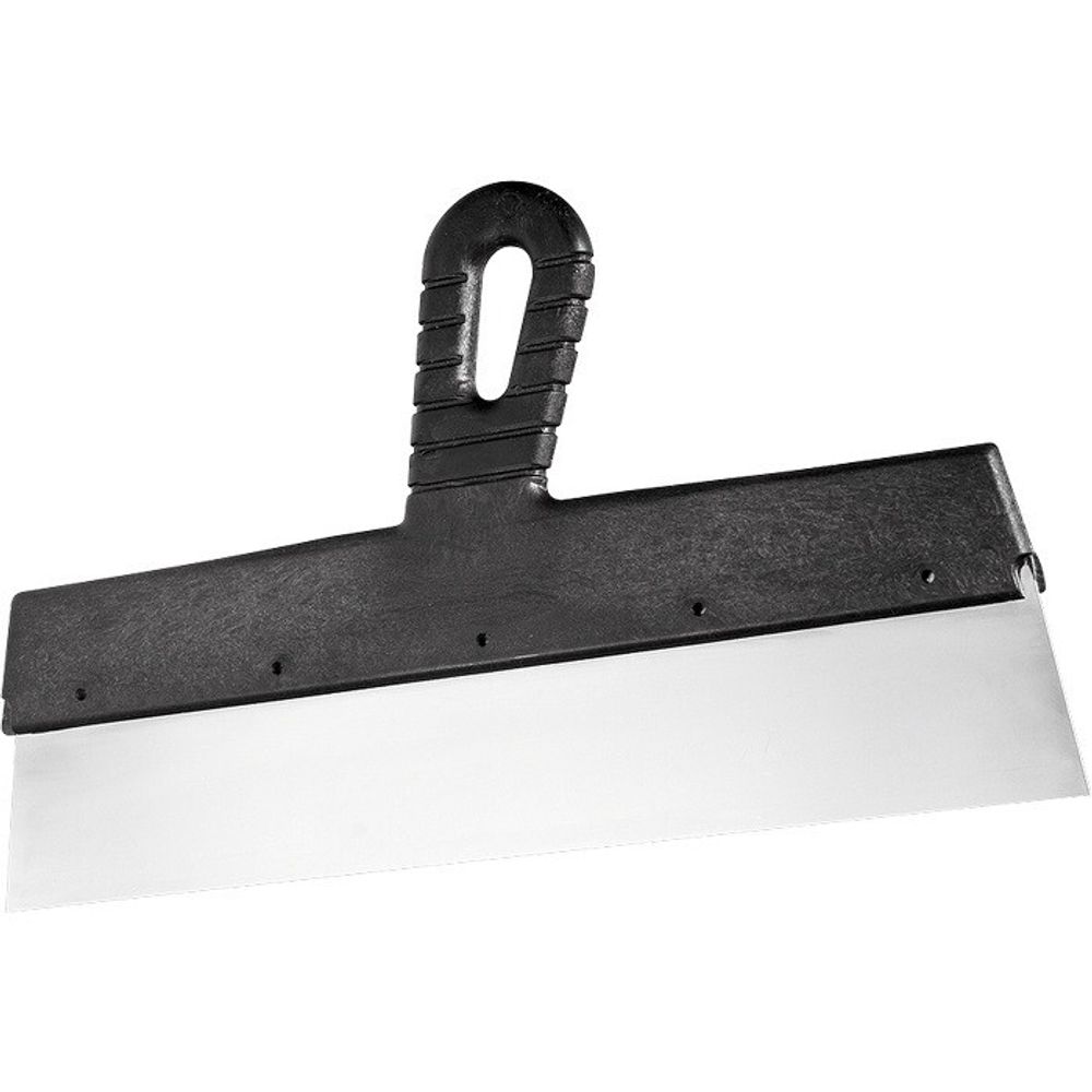 Шпатель фасадный из нержавеющей стали, 350 мм, пластмассовая ручка// Сибртех 85446