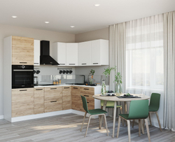 Кухонный гарнитур угловой Лада 2400х1600 столешница 26 мм